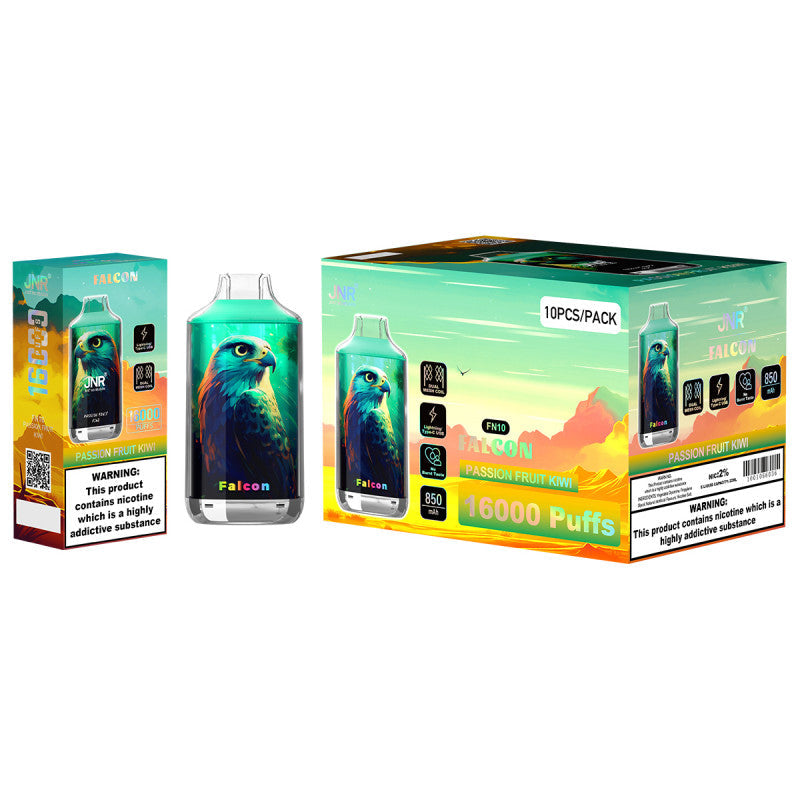 Falcon Passion Fruit Kiwi 16000 - Pack de 10