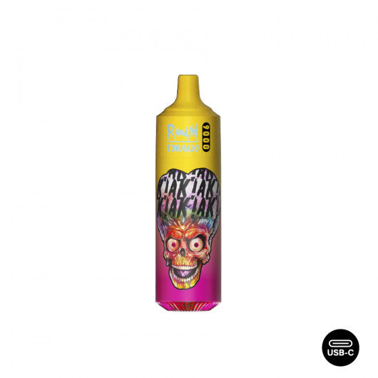 RandM Tornado Peachy Mango Pineaple 9000 - Pack de 10